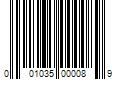 Barcode Image for UPC code 001035000089