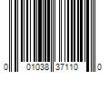 Barcode Image for UPC code 001038371100