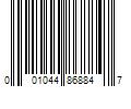 Barcode Image for UPC code 001044868847