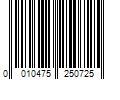 Barcode Image for UPC code 0010475250725