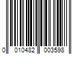 Barcode Image for UPC code 0010482003598