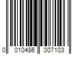 Barcode Image for UPC code 0010486007103