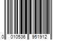 Barcode Image for UPC code 0010536951912