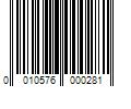 Barcode Image for UPC code 0010576000281