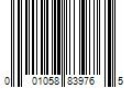 Barcode Image for UPC code 001058839765