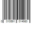 Barcode Image for UPC code 0010591014980. Product Name: Spectrum Under The Cabinet Triple Stemware Holder - Chrome