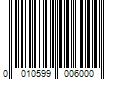 Barcode Image for UPC code 0010599006000