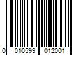 Barcode Image for UPC code 0010599012001