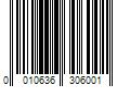 Barcode Image for UPC code 001063630600001