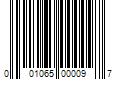 Barcode Image for UPC code 001065000097