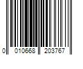 Barcode Image for UPC code 0010668203767