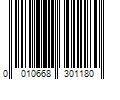 Barcode Image for UPC code 0010668301180