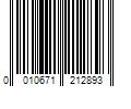 Barcode Image for UPC code 0010671212893