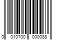 Barcode Image for UPC code 0010700000088