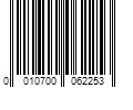 Barcode Image for UPC code 0010700062253