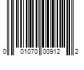 Barcode Image for UPC code 001070009122