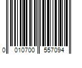 Barcode Image for UPC code 0010700557094