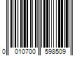 Barcode Image for UPC code 0010700598509