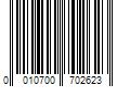 Barcode Image for UPC code 0010700702623