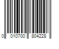 Barcode Image for UPC code 0010700804228