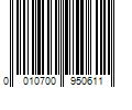 Barcode Image for UPC code 0010700950611