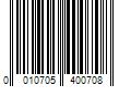 Barcode Image for UPC code 0010705400708