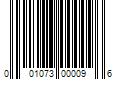 Barcode Image for UPC code 001073000096