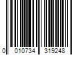 Barcode Image for UPC code 0010734319248