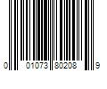 Barcode Image for UPC code 001073802089