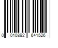 Barcode Image for UPC code 0010892641526