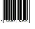 Barcode Image for UPC code 0010892743510