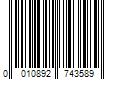 Barcode Image for UPC code 0010892743589