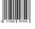 Barcode Image for UPC code 0010892997548