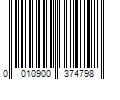 Barcode Image for UPC code 0010900374798