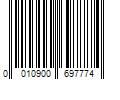 Barcode Image for UPC code 0010900697774