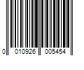 Barcode Image for UPC code 0010926005454