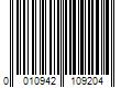 Barcode Image for UPC code 0010942109204