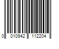 Barcode Image for UPC code 0010942112204