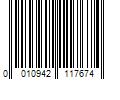 Barcode Image for UPC code 0010942117674. Product Name: Krups Filter Cartridges For Most Coffee Machines in White