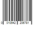 Barcode Image for UPC code 0010942206781