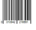 Barcode Image for UPC code 0010942216551