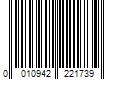 Barcode Image for UPC code 0010942221739