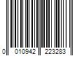 Barcode Image for UPC code 0010942223283