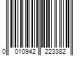 Barcode Image for UPC code 0010942223382