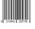 Barcode Image for UPC code 0010942225706