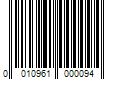 Barcode Image for UPC code 0010961000094