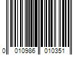 Barcode Image for UPC code 0010986010351