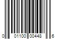 Barcode Image for UPC code 001100004486