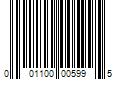 Barcode Image for UPC code 001100005995