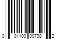 Barcode Image for UPC code 001100007982